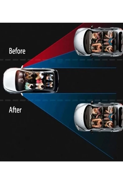 TİNEKE  Kör Nokta Aynası Park Etme Aynası Yuvarlak 2 Adet - 4