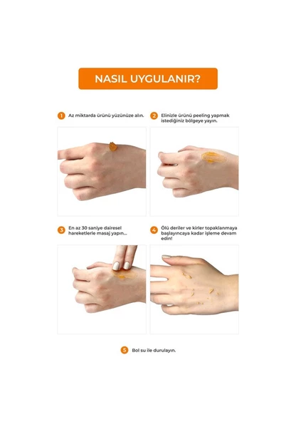 Sinoz Pumpkin Jel Balkabağı Özlü Ölü Derilerden Arındıran Yenileyici Yüz Peelingi - 3