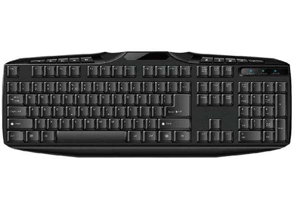 Everest KB-250U Siyah F Usb Kablolu Multimedya 113 Tuşlu Klavye - 1