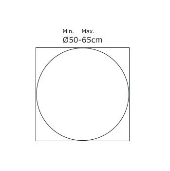 Tablalı Masa Ayağı 11.480 - H71,5cm - Resim 2