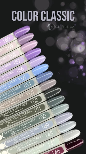 Moon Full Kalıcı Oje Classic Açık Lavanta No:156 - Resim 2