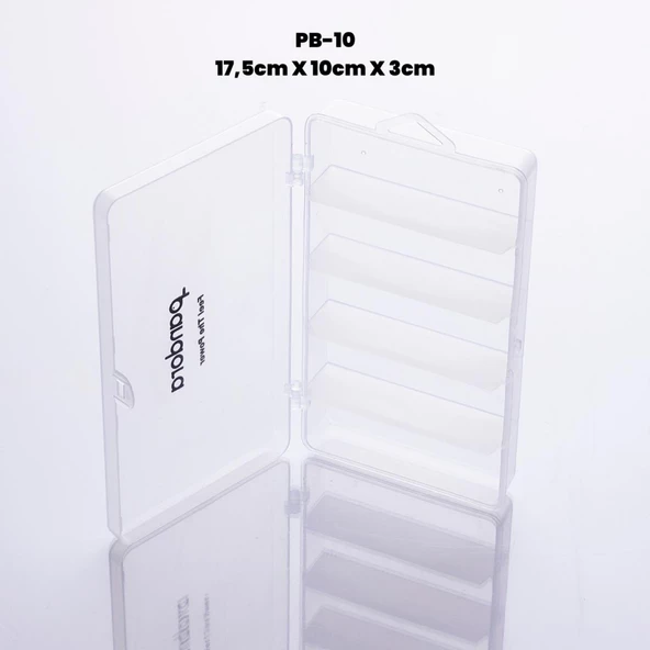 Pandora PB 10 Suni Yem Kutusu (Şeffaf Beyaz) - 2