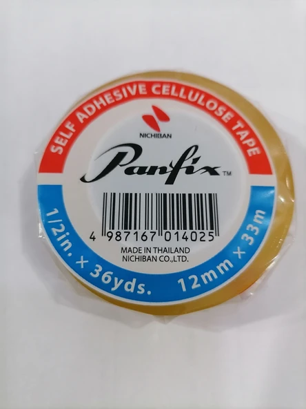 Panfix Selefon Bant 12 mm 33 m ürün görseli
