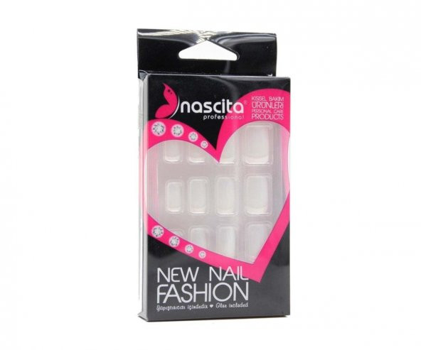 Nascita Takma Tırnak Beyaz Doğal French 24 Lü Nasnaıl00030 ürün görseli