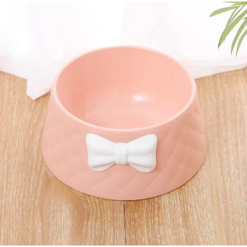 Mikopet Şık Desenli Fiyonklu Mama Kabı - 5