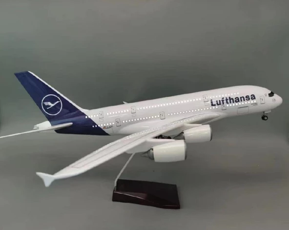 HEDİYELİK-MAKET UÇAKLAR-LUFTHANSA-ÖLÇEK : 1:160 45,5 CM-JA380LUFT ürün görseli