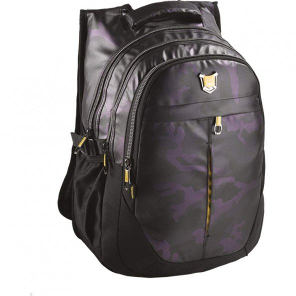 Relaxion 2235 Mor Kamuflaj Desenli Okul Sırt Çantası