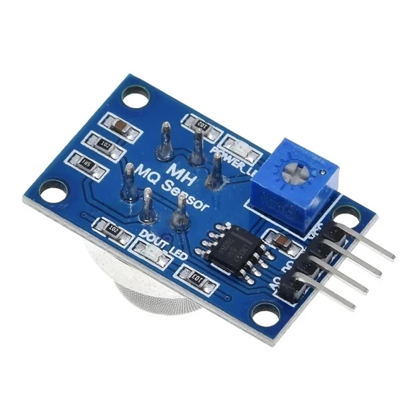 MQ-5 Lpg Propan Gaz Sensör Kartı - 3