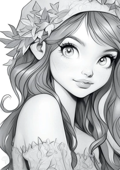 Anime Güzellikleri Boyama Kitap Seti (2 Kitap) - Resim 5