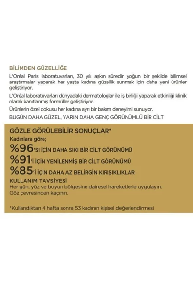 L'Oreal Paris Marka: L'oreal Paris Yaş Uzmanı 40+ Kırışıklık Karşıtı Nemlendirici Krem 50ml Kategori - 4