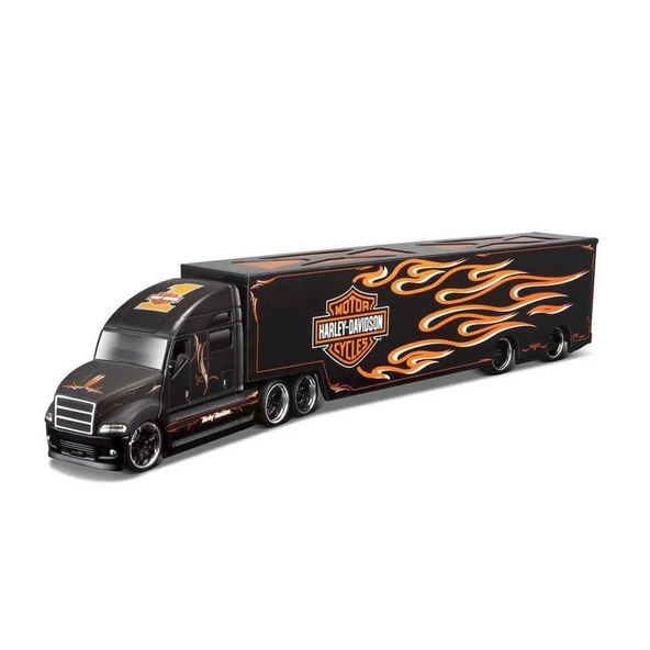 MAY 11516 1:64 Harley Davidson Taşıyıcı Tırlar -Necotoys - 3