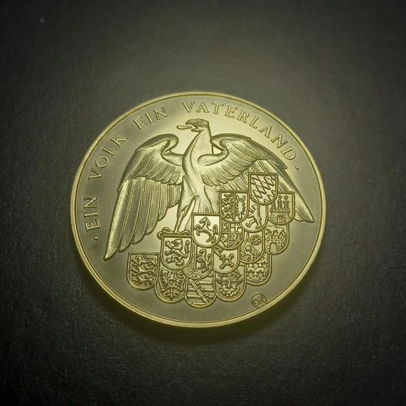 Escoines Koleksiyon 3676ac0bdbff1f 2.5 euro Alman Postası Hatıra Madalya 31.1Gram 39mm Nadir çıkar - 3