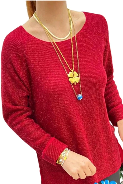 Kadın Simli Kazak 12557 BGL-ST04111 ürün görseli