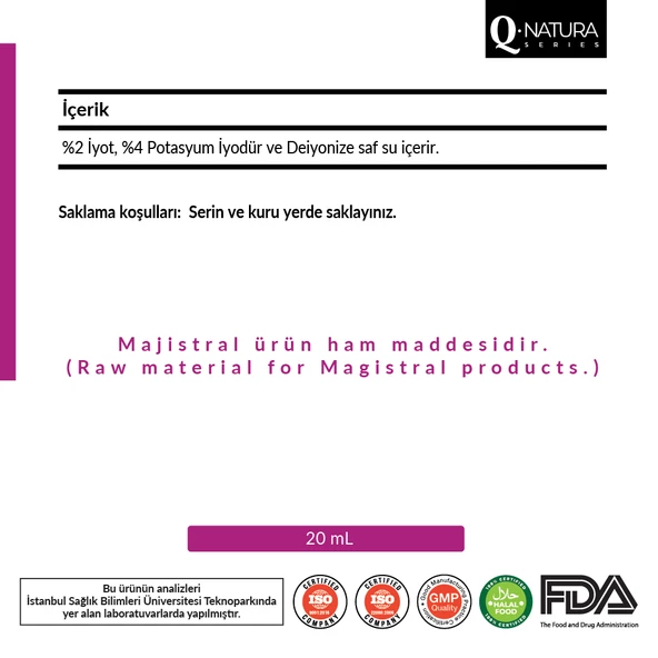 Lugol's Solution % 2 iyot Damla - Resim 2