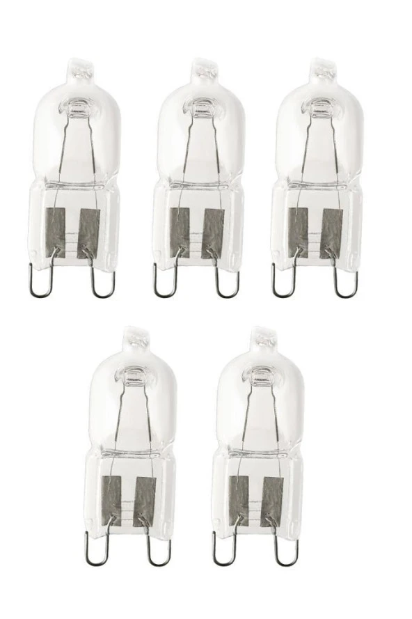 Osram 40W 300° Isıya Dayanıklı Halojen Kapsül Ampul Sarı Işık (5 Adet) - 1