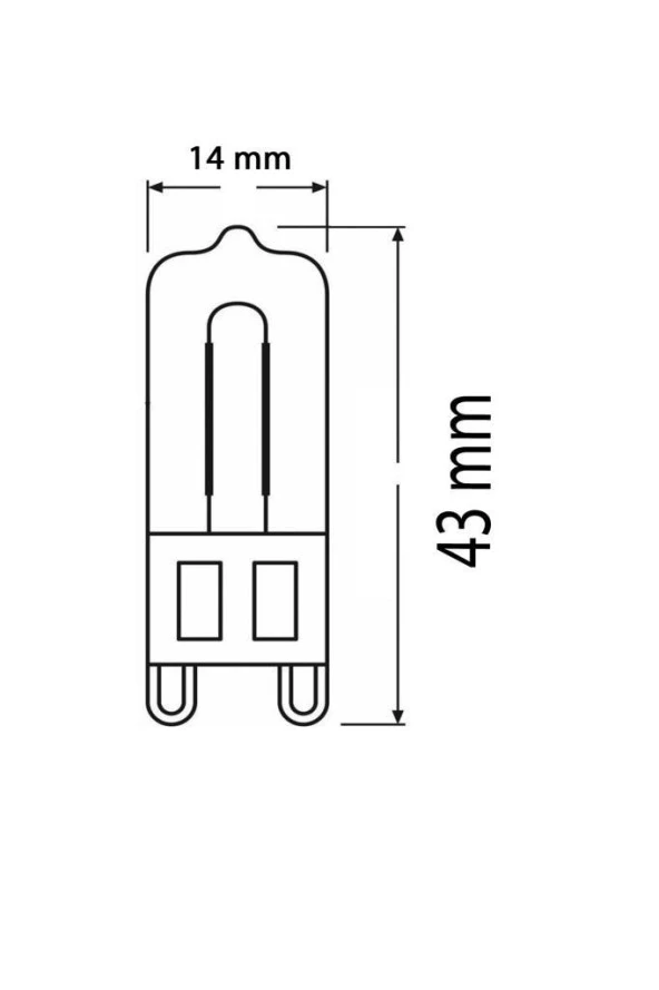 Osram 40W Aspiratör , Davlumbaz ve Ocak Ampul G9 Duy (5 Adet) - 3