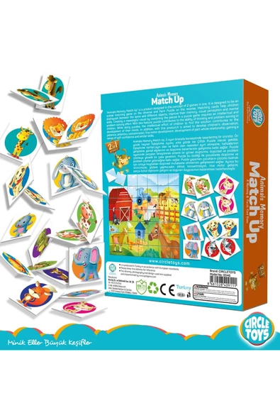 Animals Memory Match Up - Resim 4