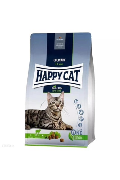 Happy Cat Culinary Weide Lamm Kuzulu Yetişkin Kedi Kuru Maması 10 Kg