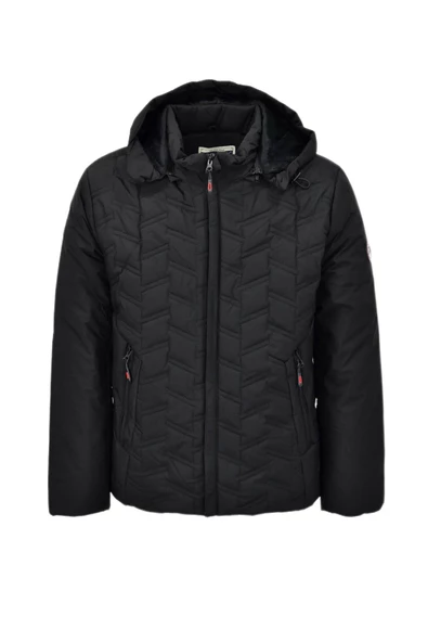 Erkek Kapüşonlu Kapitone Spor Mont  99506 BGL-ST04170 - Resim 2