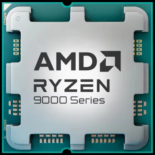 Amd Ryzen 5 9600x 6 Core, 3,90-5.40ghz, 38mb Cache, 65w,  Am5 Soket, Tray (kutusuz) (dahili Grafik Var, Fan Yok)