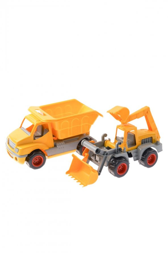 Mutlu Kids Kamyon Kepçe Seti - 1