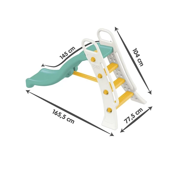 2629 Büyük Su Kaydırağı -Dolu Oyuncak - Resim 2