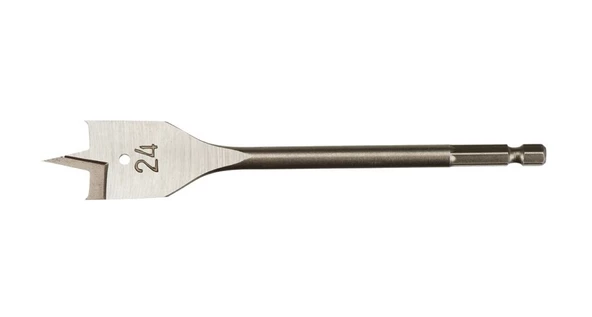 Yaprak Tip Ahşap Matkap Ucu 28x405mm - HEX Saplı