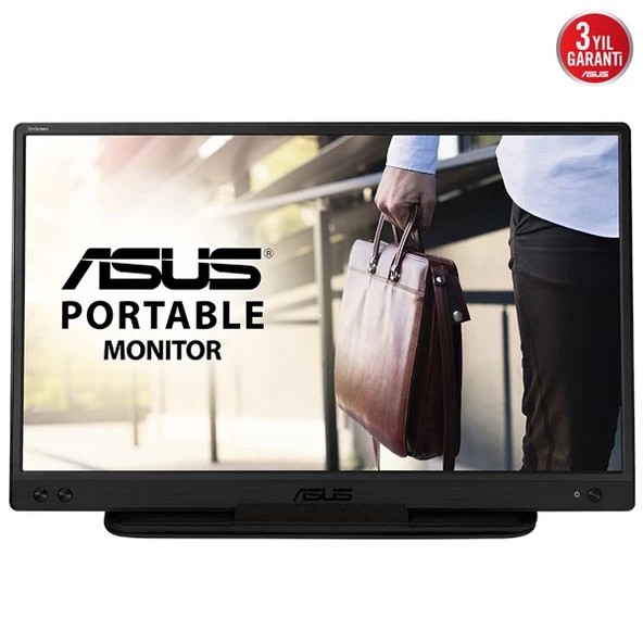 <![CDATA[ASUS 15.6" IPS ZENSCREEN MB166C 5MS 60Hz TYPE-C Taşınabilir USB Monitör (1920 X 1080)]]>