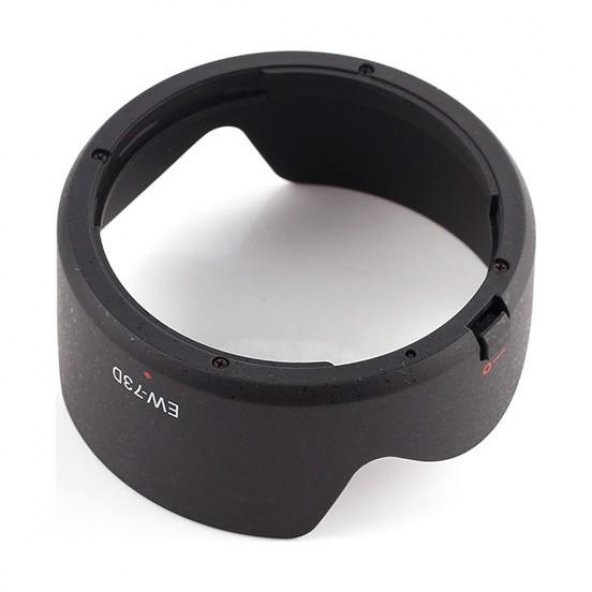 Canon EF-S 18-135MM IS USM NANO Lens içİn EW-73D Parasoley - Resim 2