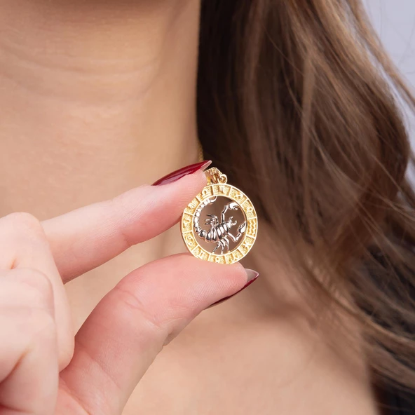 Akrep Burç Altın Charm 2,71 gr - 2