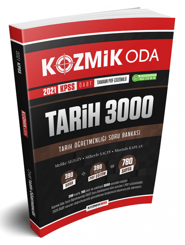 Kozmik Oda 2021 ÖABT Tarih Öğretmenliği Soru Bankası PDF Çözümlü Kozmik Oda Yayınları