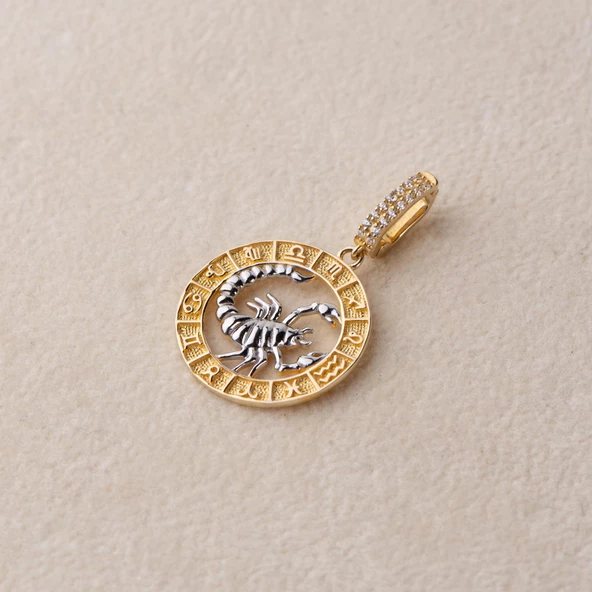 Akrep Burç Altın Charm 2,71 gr - 5