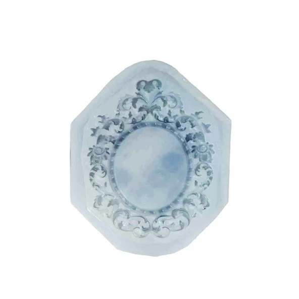 Epoksi Silikon Kalıp Desenli Çerçeve 7.3X6  CM - 2