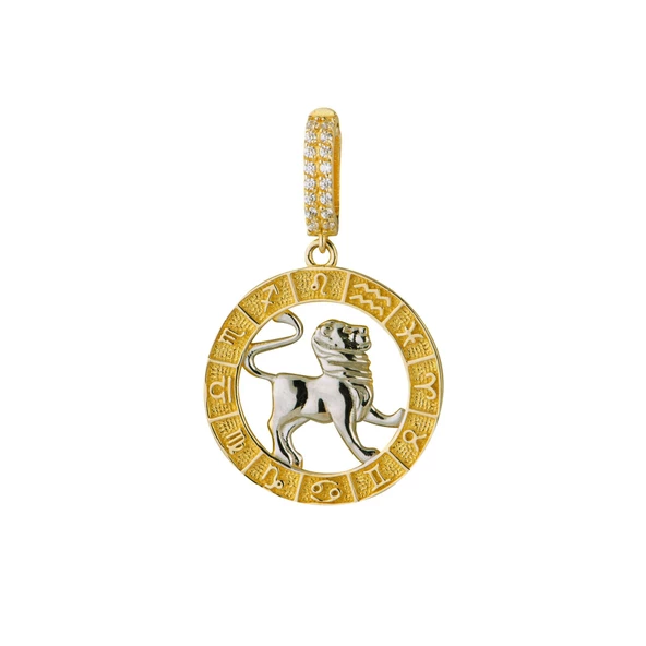 Aslan Burç Altın Charm 2,71 gr