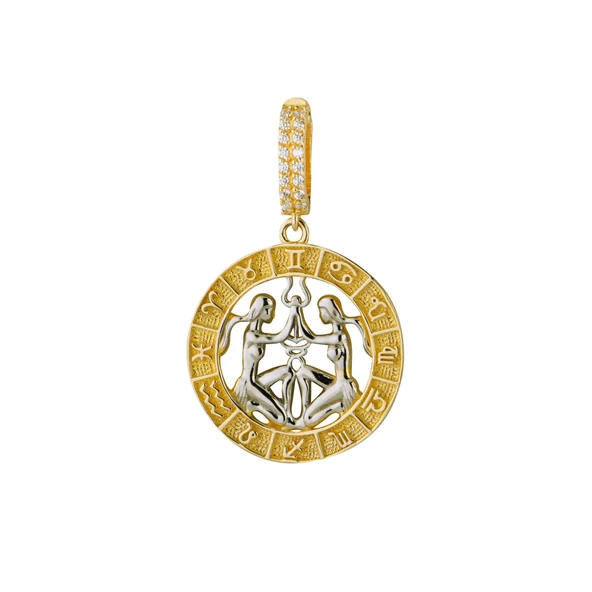 İkizler Burç Altın Charm 3,27 gr
