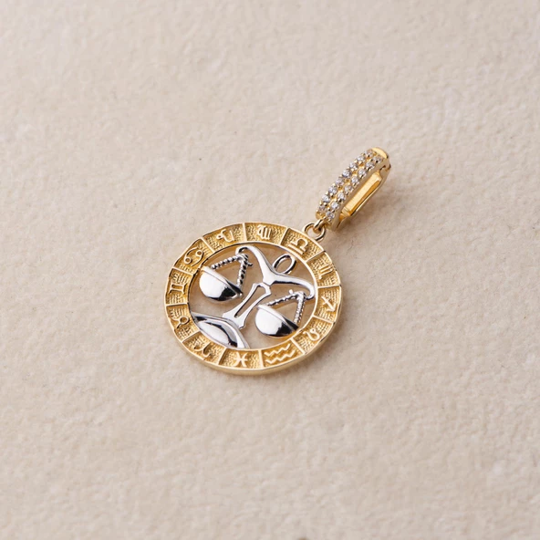 Terazi Burç Altın Charm 2,83 gr - 5