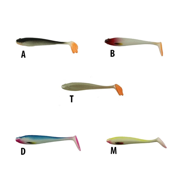 Jaxon Gummy İntensa Silikon 5 Cm ürün görseli 1