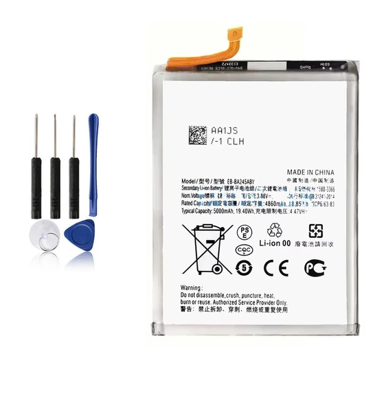 Samsung Galaxy A24 4G A245 İle Uyumlu İthal Pil Batarya ürün görseli 1
