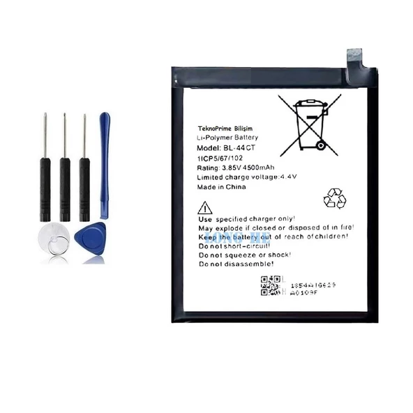 Tecno Camon 16 Premier İle Uyumlu İthal Pil Batarya BL-44CT ürün görseli 1