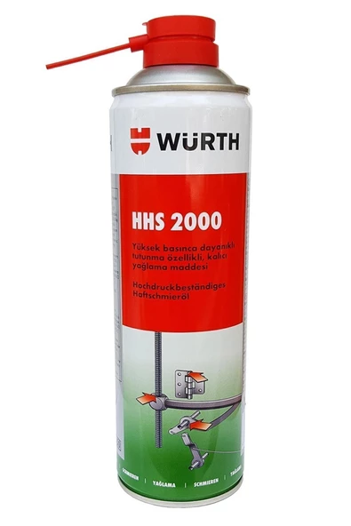 Würth Hhs 2000 Hss Yağlama Spreyi (SIVI GRES) 500 ml