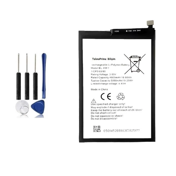 Tecno Spark 8T İle Uyumlu İthal Pil Batarya BL-49FT