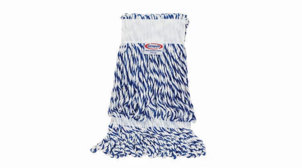 Ceymop Extra Islak Mavi Beyaz Mop (350 Gr) (Cyp-110) (10 Adet) - 2