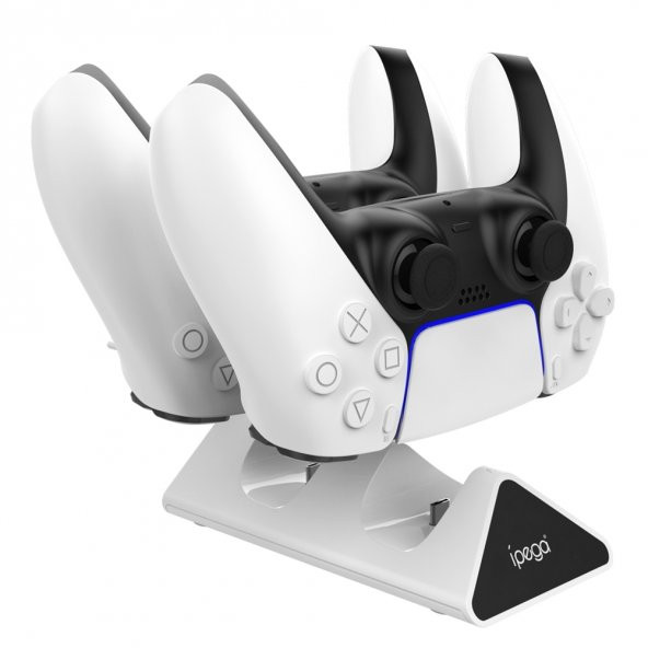 KNY PG-P5012 Playstation 5 Oyun Konsolu İçin Şarj İstasyonu Beyaz