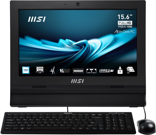 MSI PRO AP162T ADL-002XTR N100 4GB 128GB SSD  15.6" Touch FHD OB VGA FDos