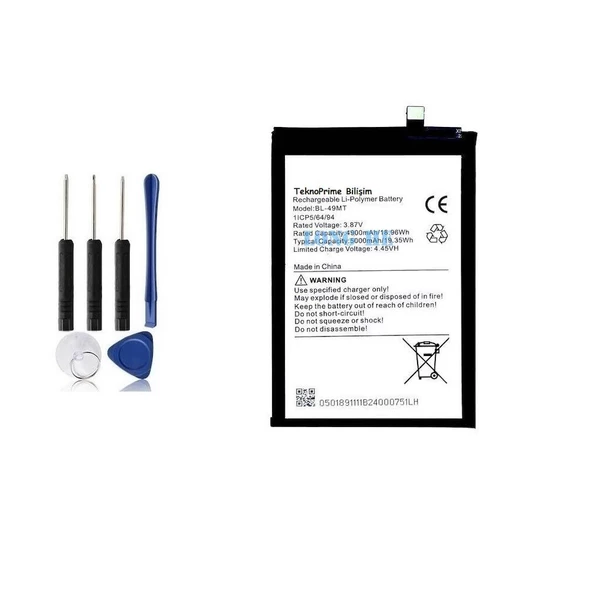 Tecno Spark 10 Pro İle Uyumlu İthal Pil Batarya BL-49ST