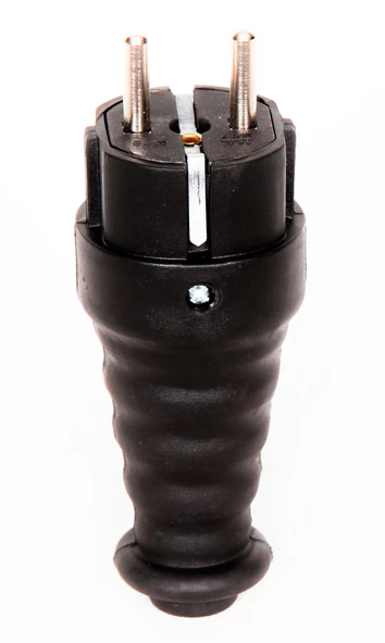 Yef Kauçuk Erkek Fiş 1x16 Topraklı Erkek Fiş - Resim 4