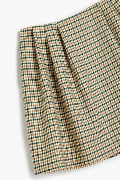 Koton Kız Bebek Şort Etek Pileli Beli Lastikli - 3