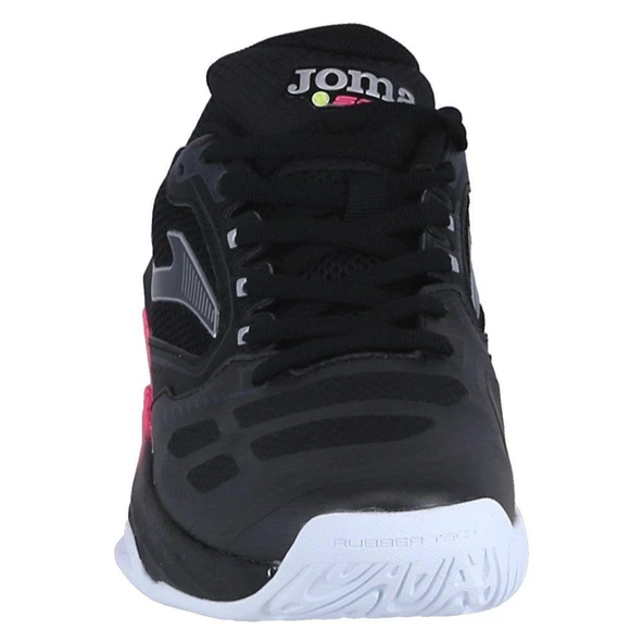 Joma Set Kadın Siyah Toprak & Sert Kort Tenis Ayakkabısı TSELW2401AC - 4