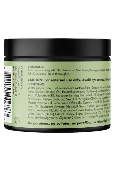 Mielle Rosemary Mint Güçlendirici Saç Maskesi 340GR - 2