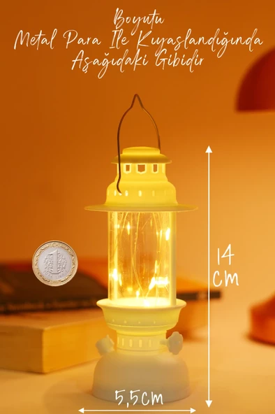 Led Mum Kamp Lambası 1 Adet - Tipi Pil Dahil Dumansız Alev Ledli Dekoratif Dekor Işığı Beyaz PT437 - 5